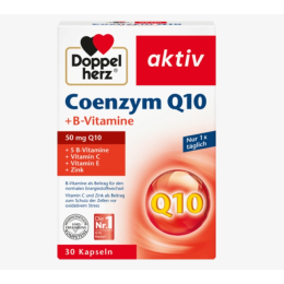 Doppelherz 輔酶 Q 10 + B 群維生素膠囊 30 粒，12.5 克